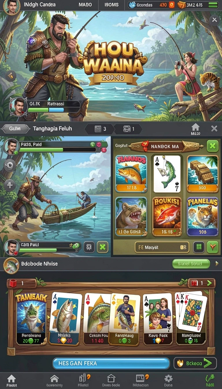 Beragam pilihan permainan menarik dalam aplikasi Aplikasi buas33 Ringan untuk Android.