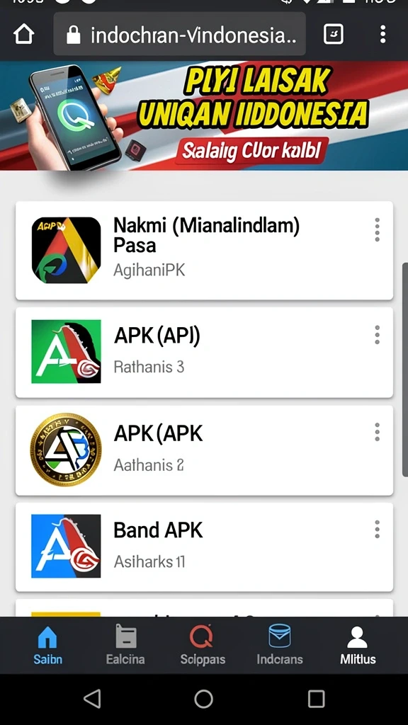 Beragam pilihan permainan menarik dalam aplikasi dasi4d APK: Fitur, Ukuran, dan Link Download.