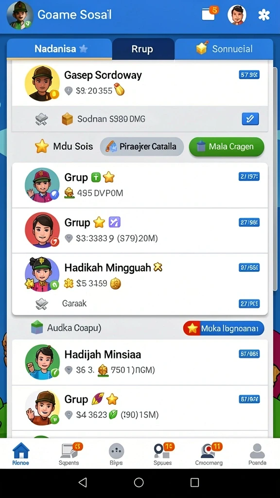 Beragam pilihan permainan menarik dalam aplikasi Aplikasi victory555 Resmi: Download dan Instalasi.