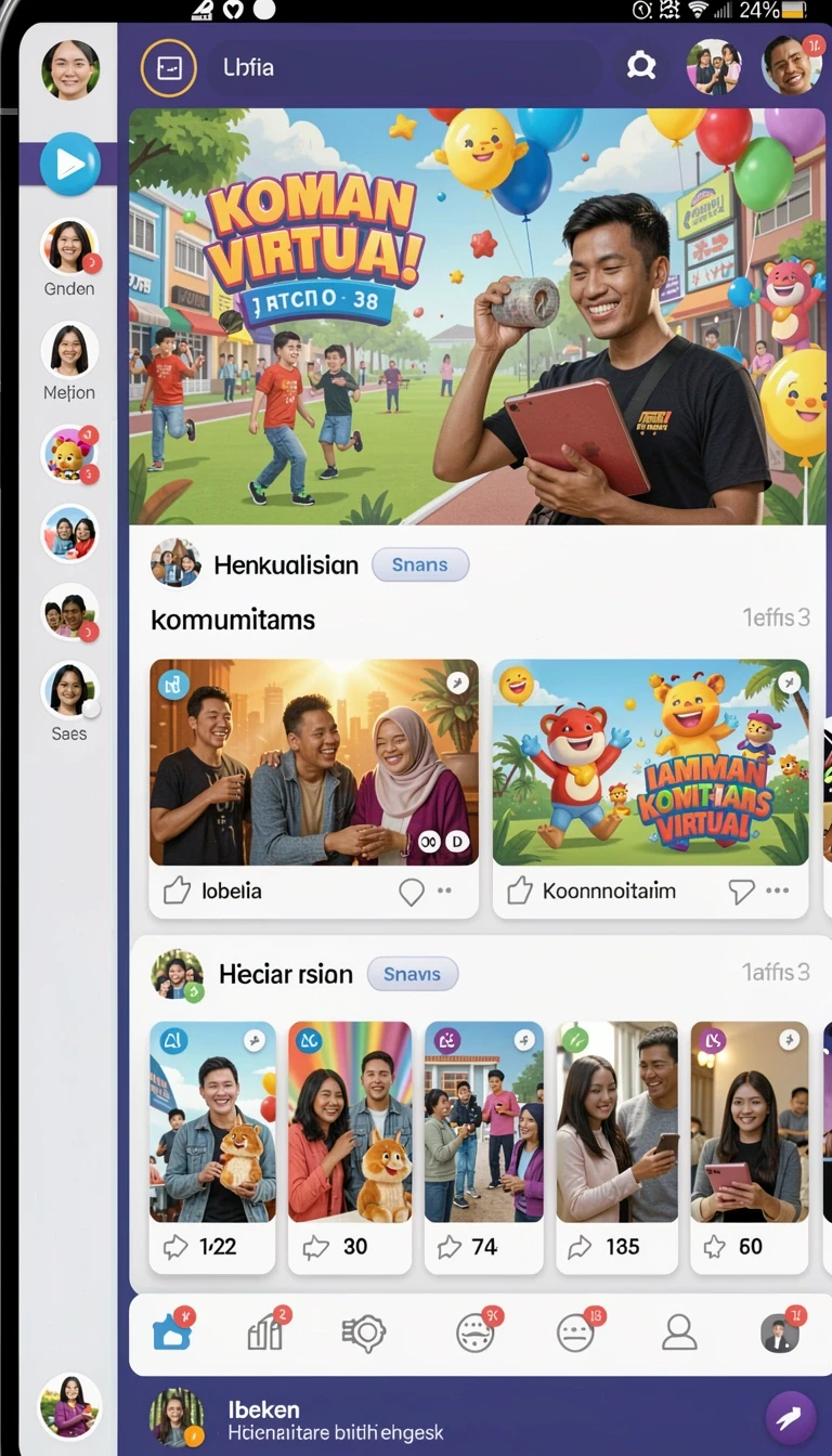 Beragam pilihan permainan menarik dalam aplikasi Update Aplikasi ht9 Terbaru 2026.