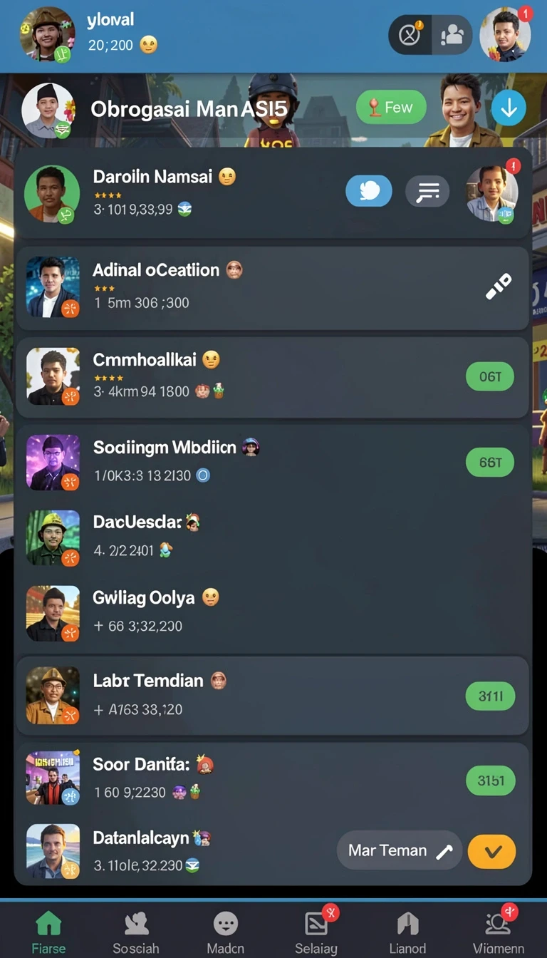 Beragam pilihan permainan menarik dalam aplikasi mpo08 APK Full Version untuk Android.